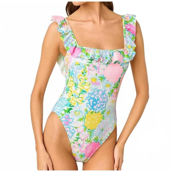 LILLY PULITZER Other - NEW LILLY PULITZER aemma ruffle one piece swimsuit in multicolor